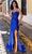 Nox Anabel A1374 - Embroidered Sweetheart Prom Dress Special Occasion Dress 0 / Royal Blue