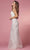Nox Anabel Bridal A398W - Lace Applique V-Neck Bridal Dress Bridal Dresses 14 / White