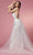 Nox Anabel Bridal F485W - V-Neck Embroidered Long Dress Bridal Dresses