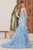 Nox Anabel C1119 - Feather Fringed Evening Dress Prom Dresses
