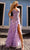 Nox Anabel C1413 - Feathered Sheath Prom Dress Special Occasion Dress 0 / Lavender