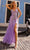 Nox Anabel C1413 - Feathered Sheath Prom Dress Special Occasion Dress