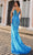 Nox Anabel D1465 - Sheath Prom Dress with Slit Special Occasion Dress