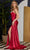 Nox Anabel E1242 - Beaded Bust Cowl Evening Gown Special Occasion Dress