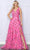 Nox Anabel E1445 - Floral Print Ruffles Prom Dress Special Occasion Dress