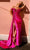 Nox Anabel E1451 - Cold Shoulder Ruched Prom Dress Prom Dresses