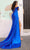 Nox Anabel E1451 - Cold Shoulder Ruched Prom Dress Prom Dresses