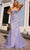 Nox Anabel G1258 - Foliage Embroidery Mermaid Evening Dress Special Occasion Dress