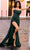 Nox Anabel G1367 - Draped Sweetheart Prom Dress Special Occasion Dress 0 / Emerald