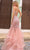 Nox Anabel G1368 - Floral Appliqued Sleeveless Prom Dress Special Occasion Dress