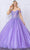 Nox Anabel H1349 - Embroidered Off-Shoulder Ballgown Ball Gowns 4 / Lavender