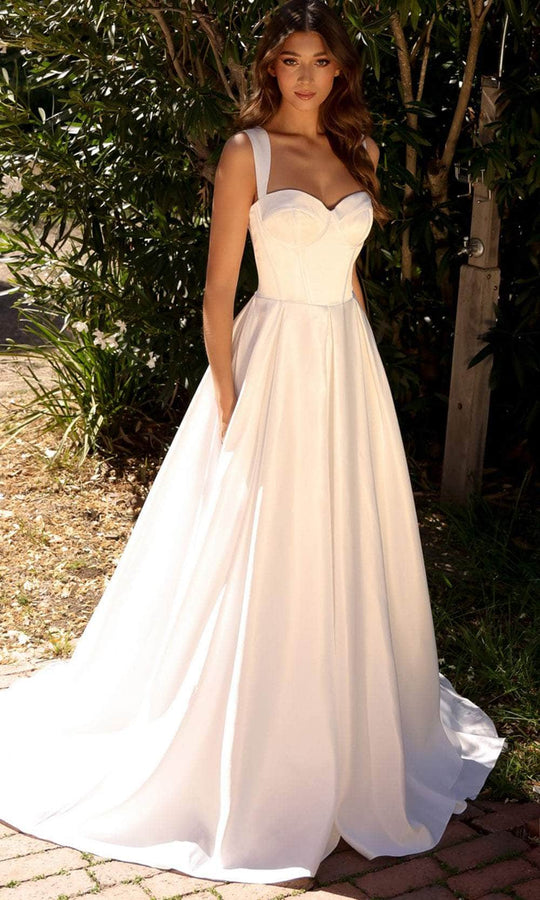 Nox Anabel JW981 - Sweetheart Corset Tulle Bridal Gown