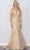 Nox Anabel L1255 - Feathered Off Shoulder Prom Dress Special Occasion Dress