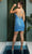 Nox Anabel - Lace Up Back Sequin Cocktail Dress T737 Cocktail Dresses