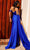 Nox Anabel P1399 - Off-Shoulder Rhinestone Detailed Prom Gown Prom Dresses