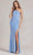 Nox Anabel R1202 - Sequin Evening Dress with Slit Evening Dresses 10 / Pink