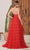 Nox Anabel R1240 - V-Neck Ruffled Evening Gown Special Occasion Dress