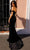 Nox Anabel R1244 - Draped Velvet Prom Dress Special Occasion Dress