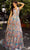 Nox Anabel R1430 - Plunging V-Neck Sequin Embellished Prom Gown Prom Dresses
