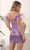 Nox Anabel S782 - Feather Sleeve Sequin Cocktail Dress Cocktail Dresses