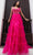 Nox Anabel T1340 - Sweetheart Ruffled A-Line Prom Dress Special Occasion Dress 0 / Fuchsia