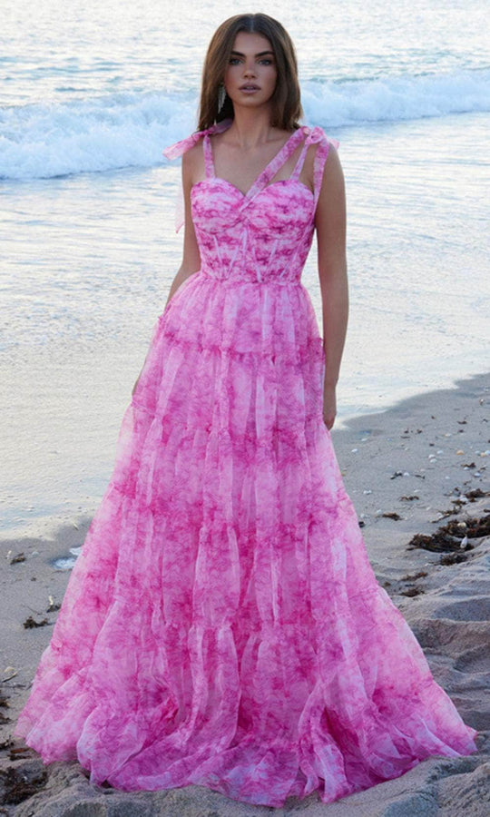 Nox Anabel T1501 - Tiered Ruffle Ballgown