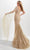 Panoply 14121 - Flutter Sleeve Beaded Evening Gown Evening Dresses