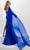 Panoply 14122 - Chiffon Cascade Evening Gown with Slit Pageant Dresses