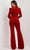 Panoply 14125 - Jeweled Velvet Evening Jumpsuit Formal Pantsuits