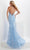 Panoply 14127 - Lace Up Sequin Evening Gown Evening Dresses