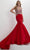 Panoply 14133 - Beaded Plunging Sweetheart Evening Gown Evening Dresses 0 / Red