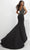 Panoply 14151 - Beaded Plunging V-Neck Evening Gown Prom Dresses