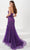 Panoply 14174 - Strapless Corset Evening Gown with Slit Evening Dresses