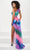Panoply 14184 - Rainbow Sequin Evening Gown Evening Dresses