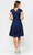Poly USA 8090 - Scoop Neck Lace Applique Cocktail Dress Special Occasion Dress