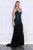 Poly USA 8892 - Rhinestone Ornate Prom Dress with Slit Prom Dresses