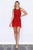 Poly USA 8972 - Fringed Sequin Cocktail Dress Cocktail Dresses