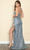 Poly USA 8984 - Sequin Velvet Gown Evening Dresses