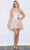 Poly USA 9192 - Glitter Sequin A-Line Dress Homecoming Dresses