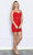 Poly USA 9206 - Embellished Corset Bodice Cocktail Dress Cocktail Dresses