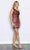 Poly USA 9232 - One-Shoulder Sequin Cocktail Dress Cocktail Dresses