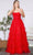 Poly USA 9328 - Sequin Tiered Prom Dress Prom Dresses XS / Red