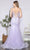 Poly USA 9374 - Appliqued See-through Corset Prom Dress Prom Dresses