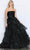 Poly USA 9386 - Strapless Tiered Prom Dress Prom Dresses XS / Black