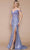 Poly USA 9398 - Cold Shoulder Prom Dress with Slit Prom Dresses XS / Lavender