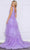Poly USA 9406 - Glitter Sleeveless Tiered Prom Dress Prom Dresses