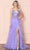 Poly USA 9408 - Sequined Illusion Bodice Prom Dress Prom Dresses XS / Lavender