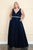 Poly USA W1006 - Sleeveless A-Line Plus Prom Dress Special Occasion Dress