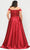 Poly USA W1064 - Off Shoulder Embroidered Plus Prom Dress Prom Dresses