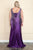 Poly USA W1130 - Rhinestone Studded Plus Prom Dress Special Occasion Dress
